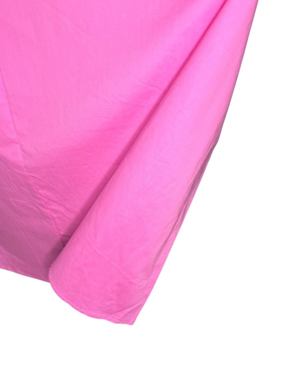 Maggy London Vibrant Pink Sleeveless Maxi Shirt Dress with Belt - Picture 9 of 15